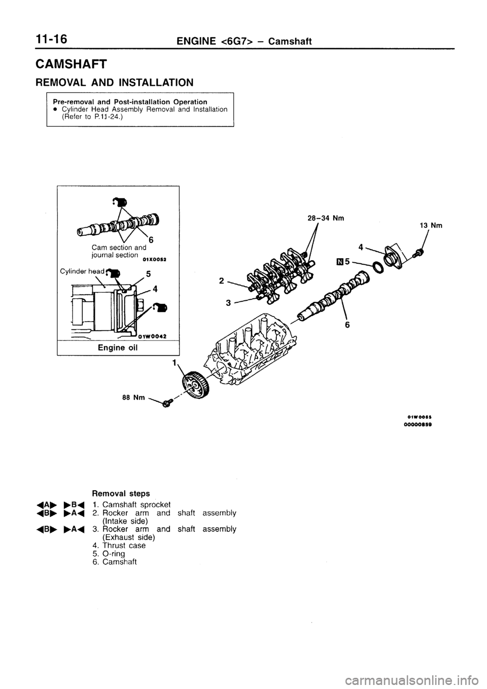 MITSUBISHI SIGMA 1997  Workshop  Service Repair Manual 