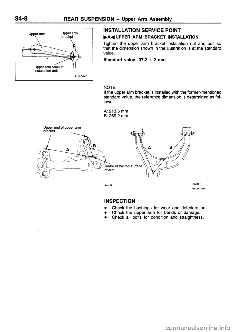 MITSUBISHI SIGMA 1997  Workshop  Service Repair Manual 