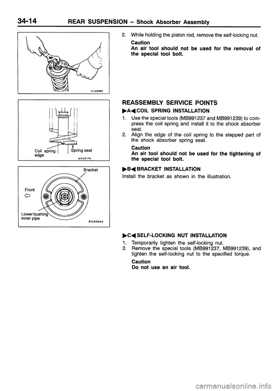MITSUBISHI SIGMA 1997  Workshop  Service Repair Manual 