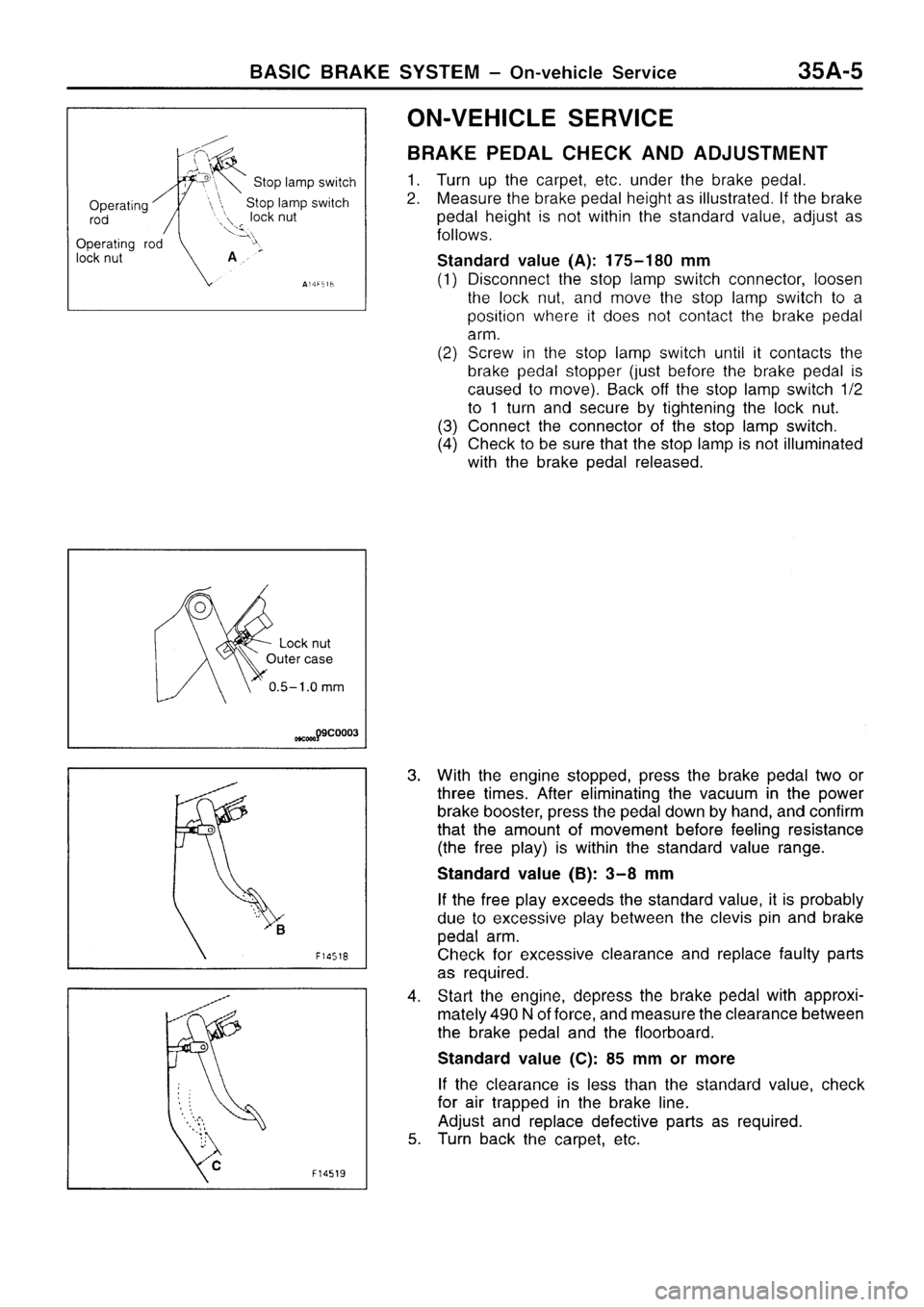 MITSUBISHI SIGMA 1997  Workshop  Service Repair Manual 