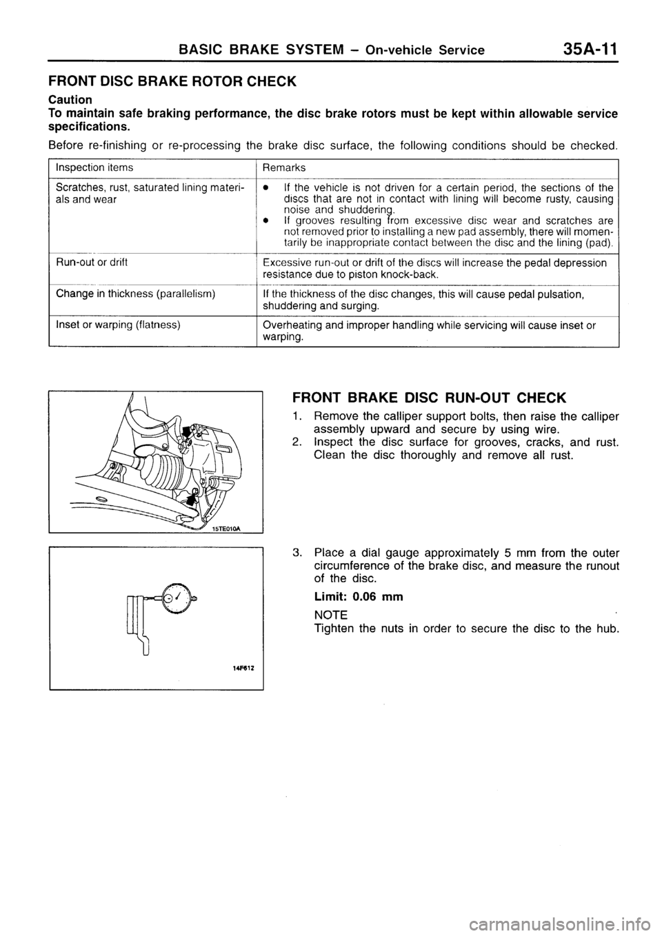 MITSUBISHI SIGMA 1997  Workshop  Service Repair Manual 