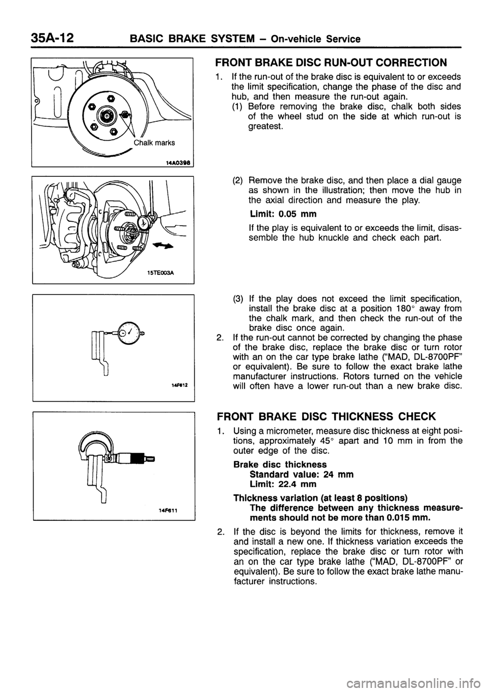 MITSUBISHI SIGMA 1997  Workshop  Service Repair Manual 