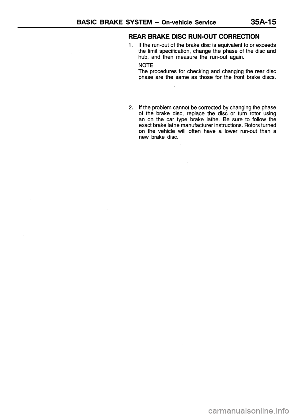MITSUBISHI SIGMA 1997  Workshop  Service Repair Manual 
