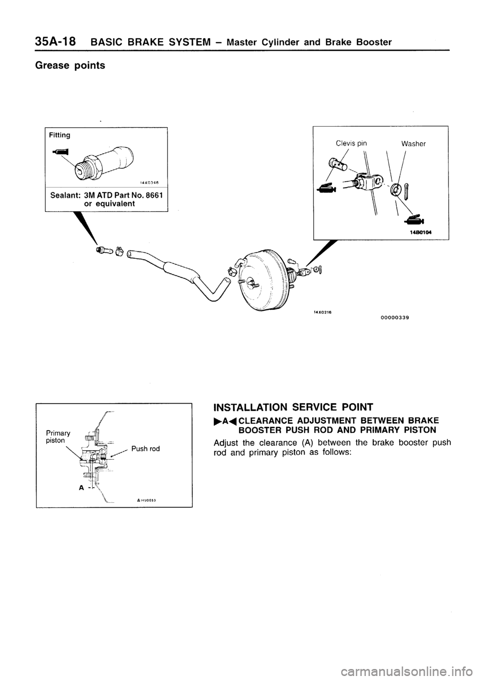MITSUBISHI SIGMA 1997  Workshop  Service Repair Manual 
