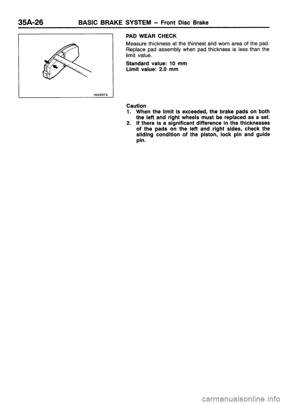 MITSUBISHI SIGMA 1997  Workshop  Service Repair Manual 