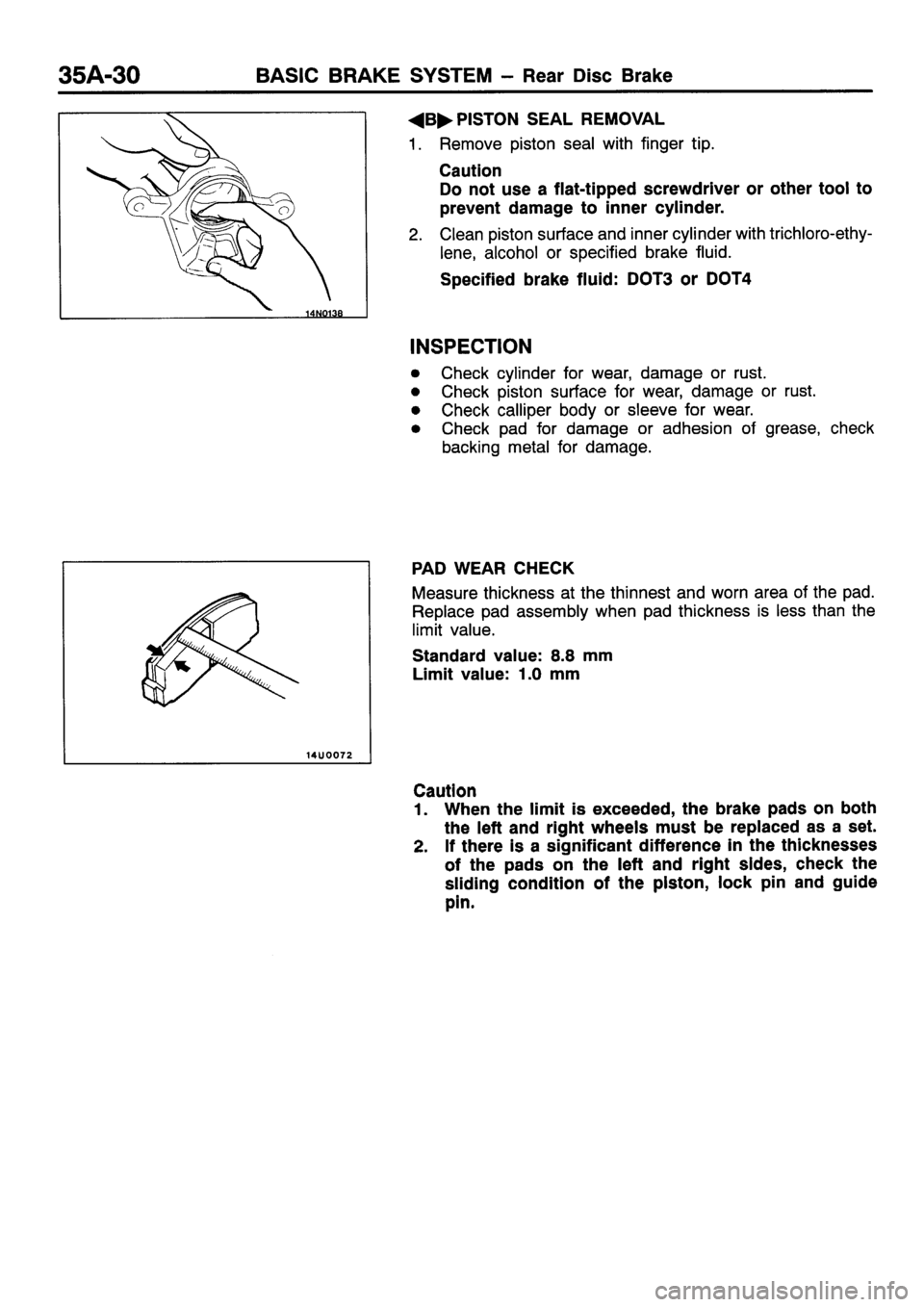 MITSUBISHI SIGMA 1997  Workshop  Service Repair Manual 