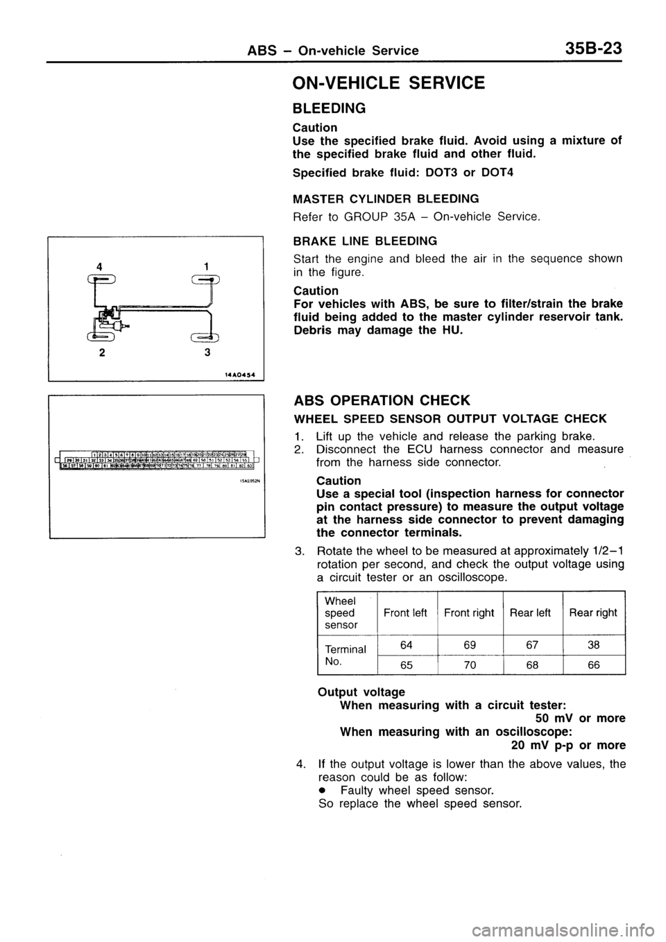 MITSUBISHI SIGMA 1997  Workshop  Service Repair Manual 