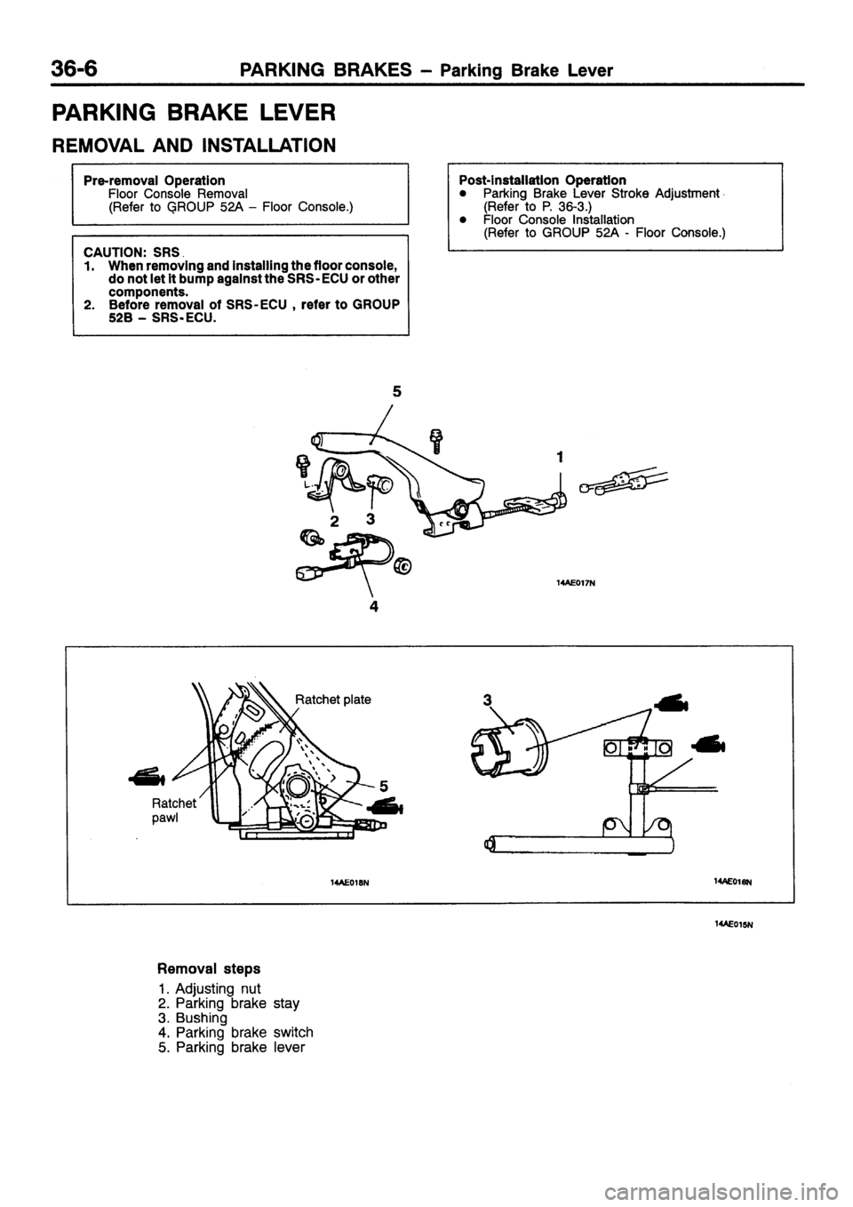 MITSUBISHI SIGMA 1997  Workshop  Service Repair Manual 
