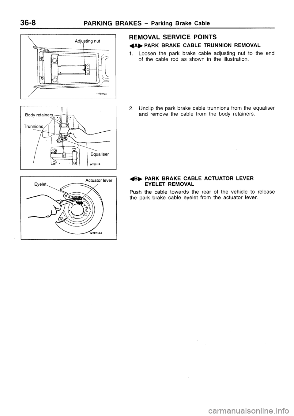 MITSUBISHI SIGMA 1997  Workshop  Service Repair Manual 