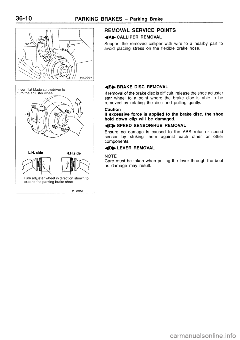 MITSUBISHI SIGMA 1997  Workshop  Service Repair Manual 