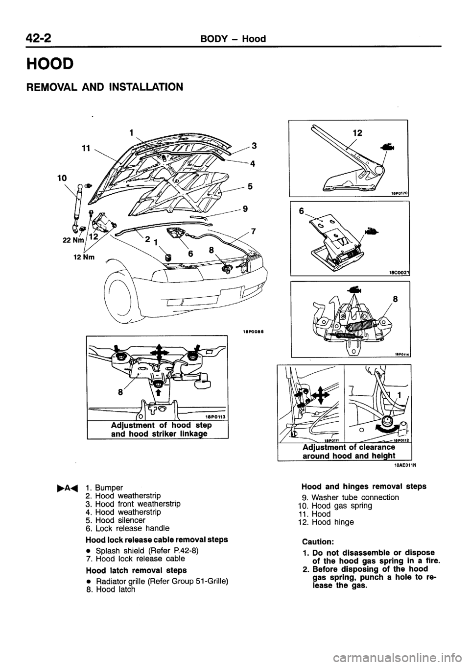 MITSUBISHI SIGMA 1997  Workshop  Service Repair Manual 