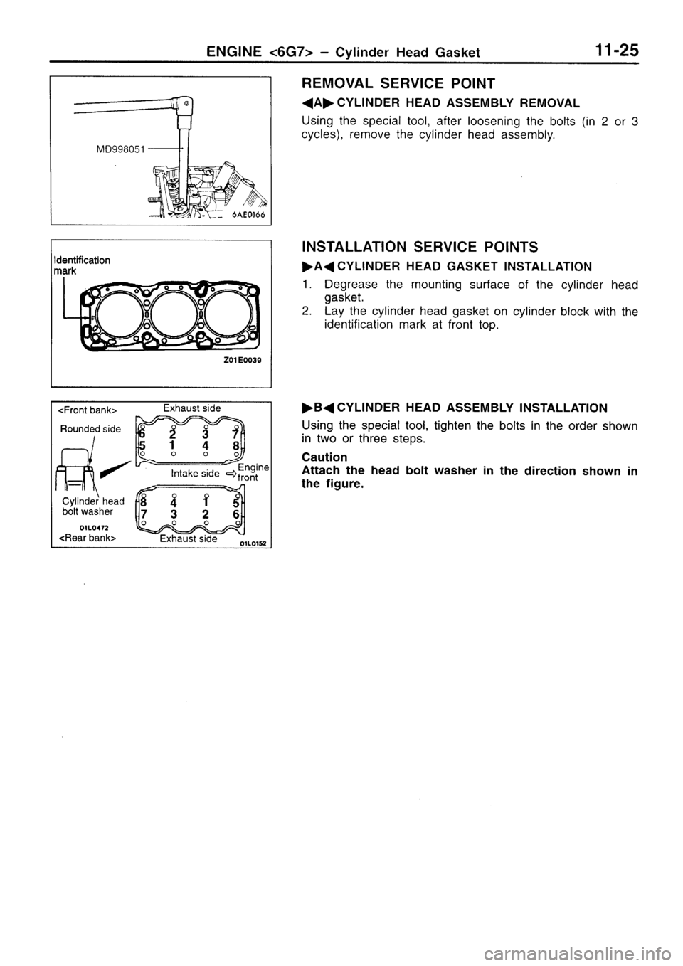 MITSUBISHI SIGMA 1997  Workshop  Service Repair Manual 