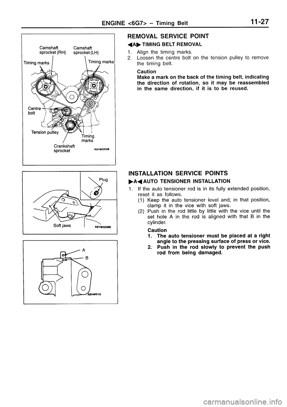 MITSUBISHI SIGMA 1997  Workshop  Service Repair Manual 
