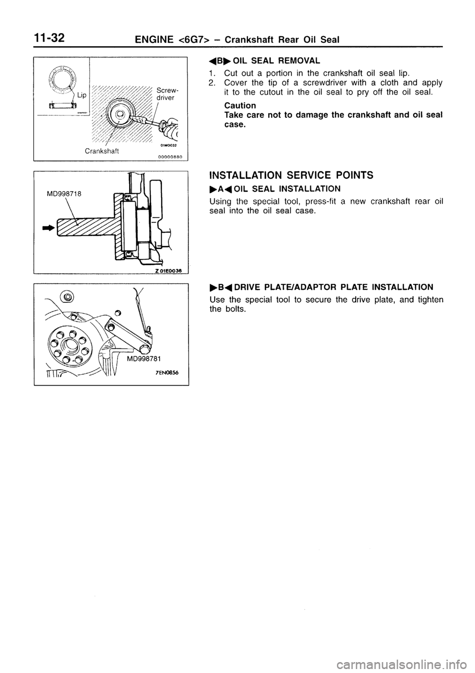 MITSUBISHI SIGMA 1997  Workshop  Service Repair Manual 