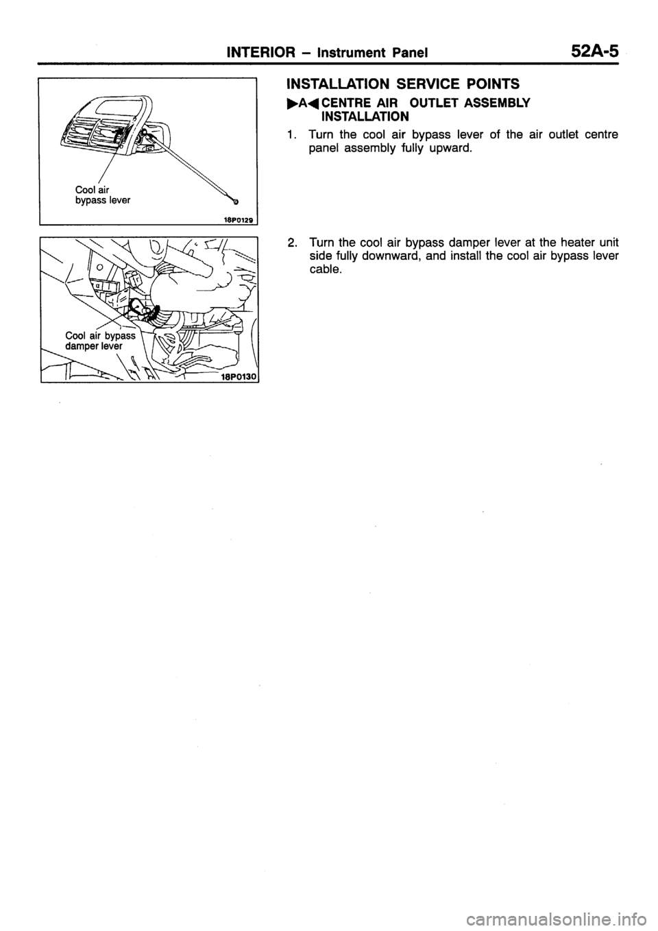 MITSUBISHI SIGMA 1997  Workshop  Service Repair Manual 
