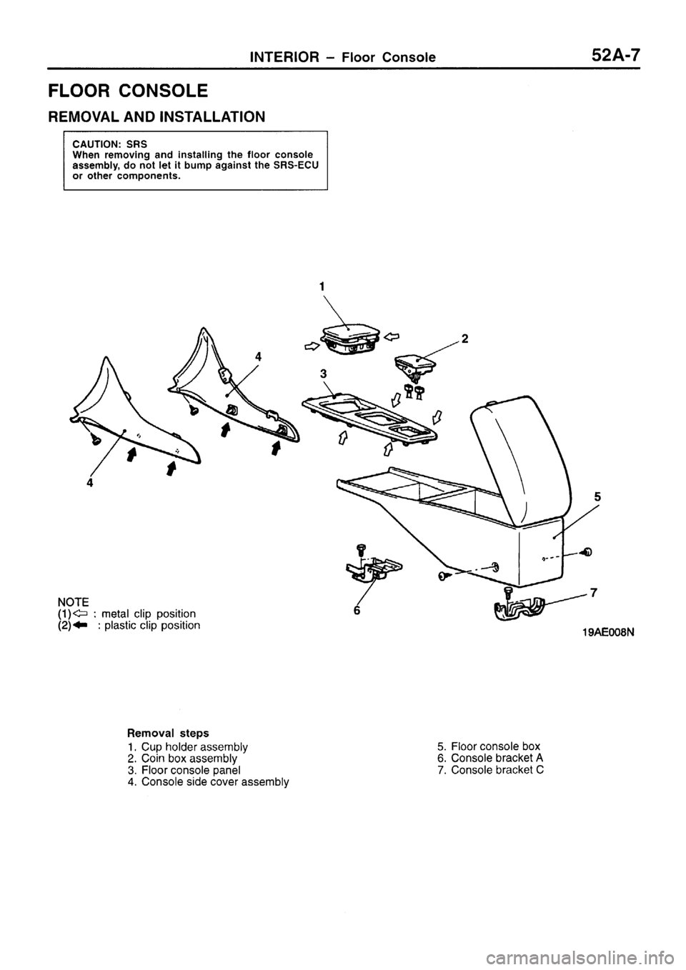 MITSUBISHI SIGMA 1997  Workshop  Service Repair Manual 
