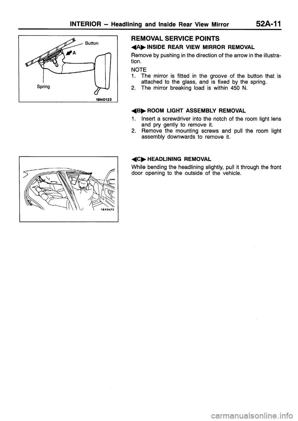 MITSUBISHI SIGMA 1997  Workshop  Service Repair Manual 