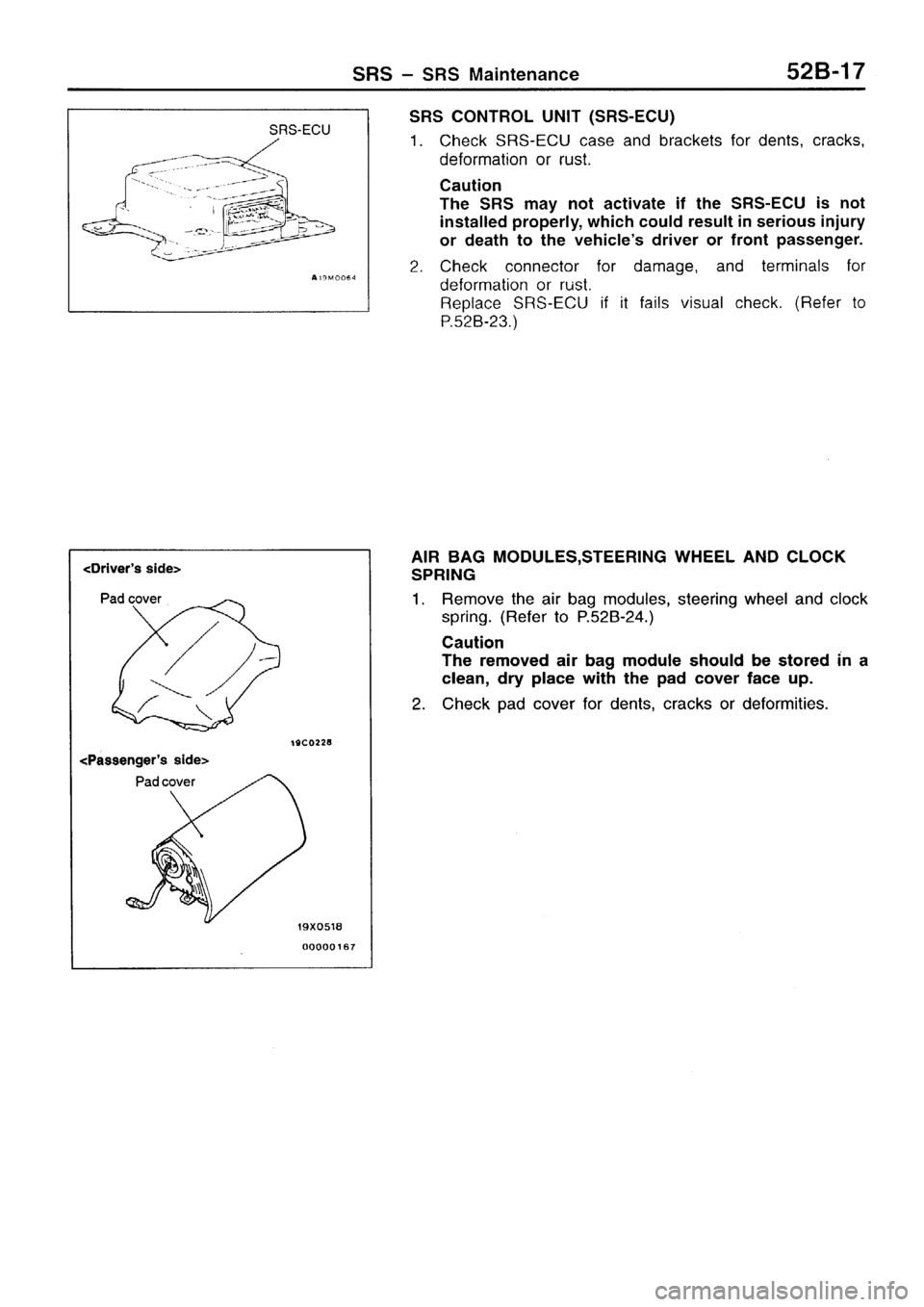 MITSUBISHI SIGMA 1997  Workshop  Service Repair Manual 