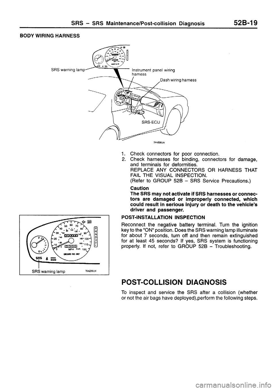 MITSUBISHI SIGMA 1997  Workshop  Service Repair Manual 