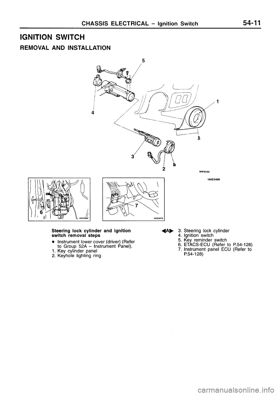 MITSUBISHI SIGMA 1997  Workshop  Service Repair Manual 