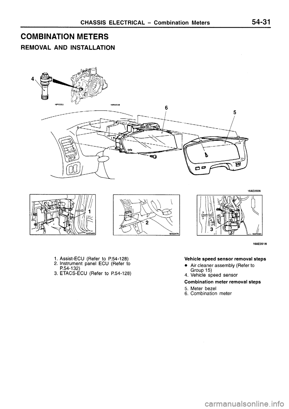 MITSUBISHI SIGMA 1997  Workshop  Service Repair Manual 