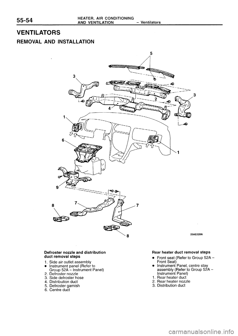MITSUBISHI SIGMA 1997  Workshop  Service Repair Manual 