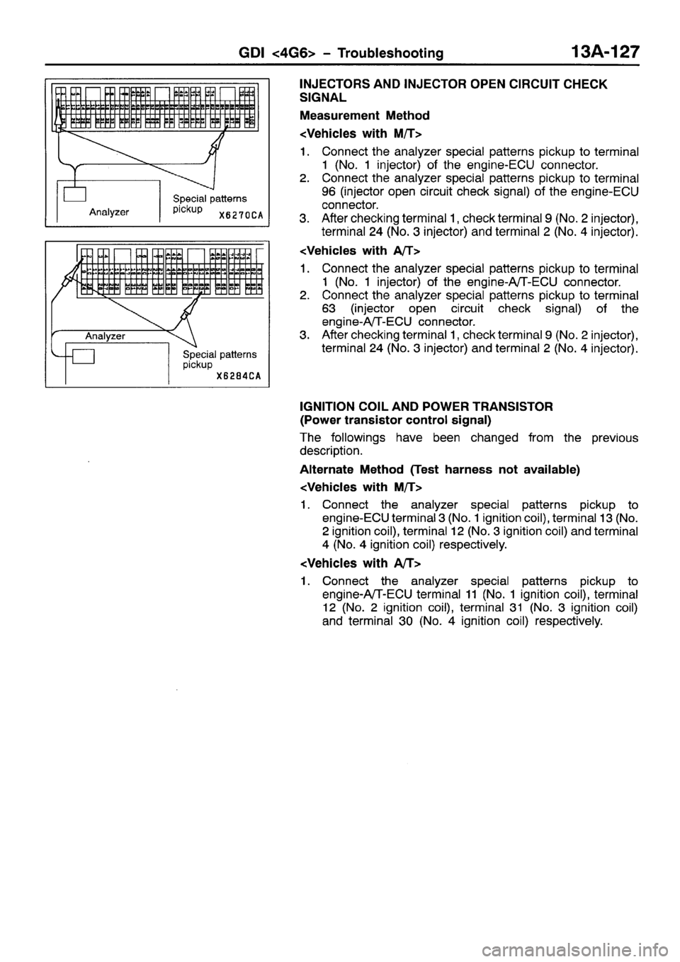 MITSUBISHI SPACE RUNNER 2001  Workshop Manual 