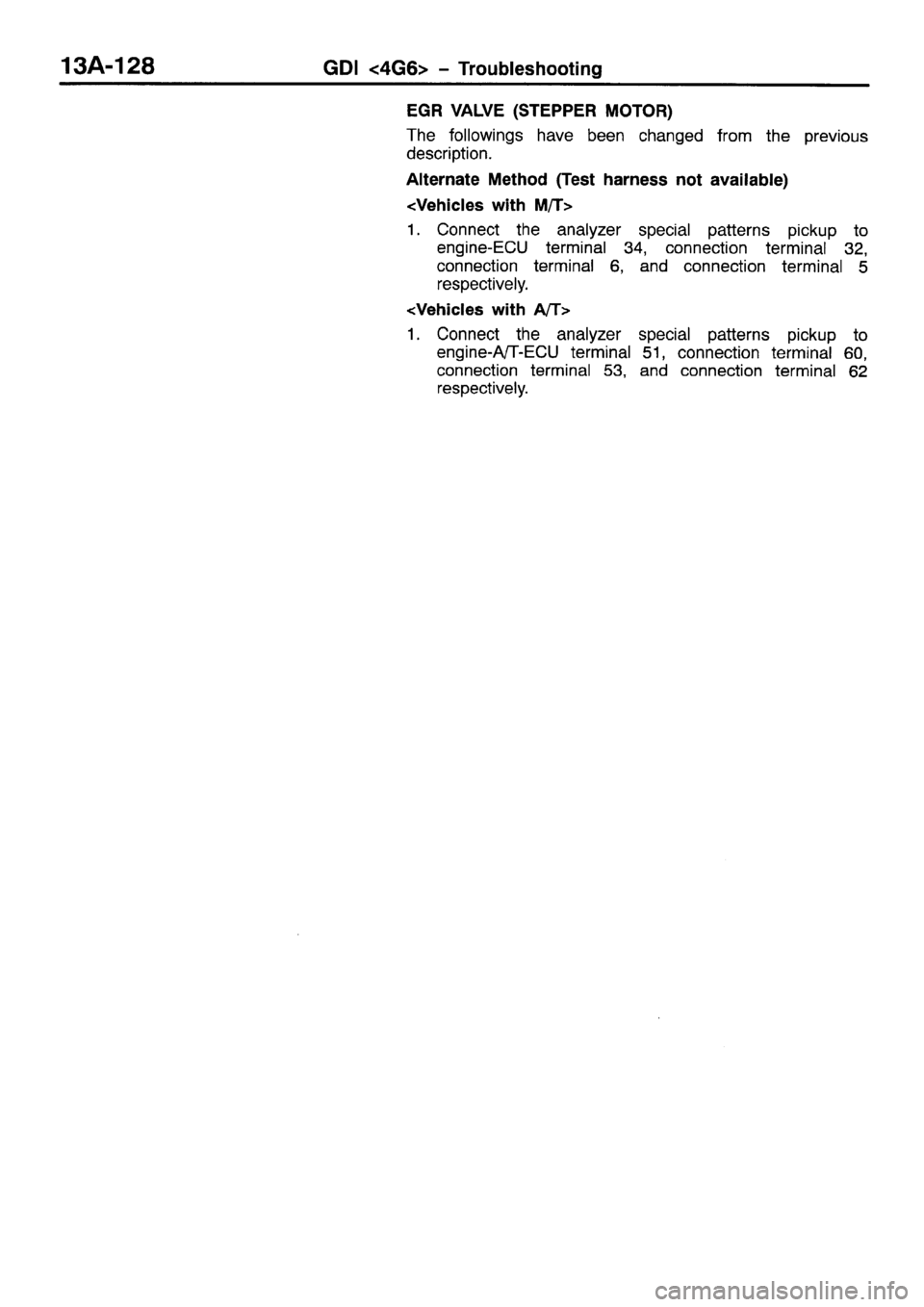 MITSUBISHI SPACE RUNNER 2001  Workshop Manual 