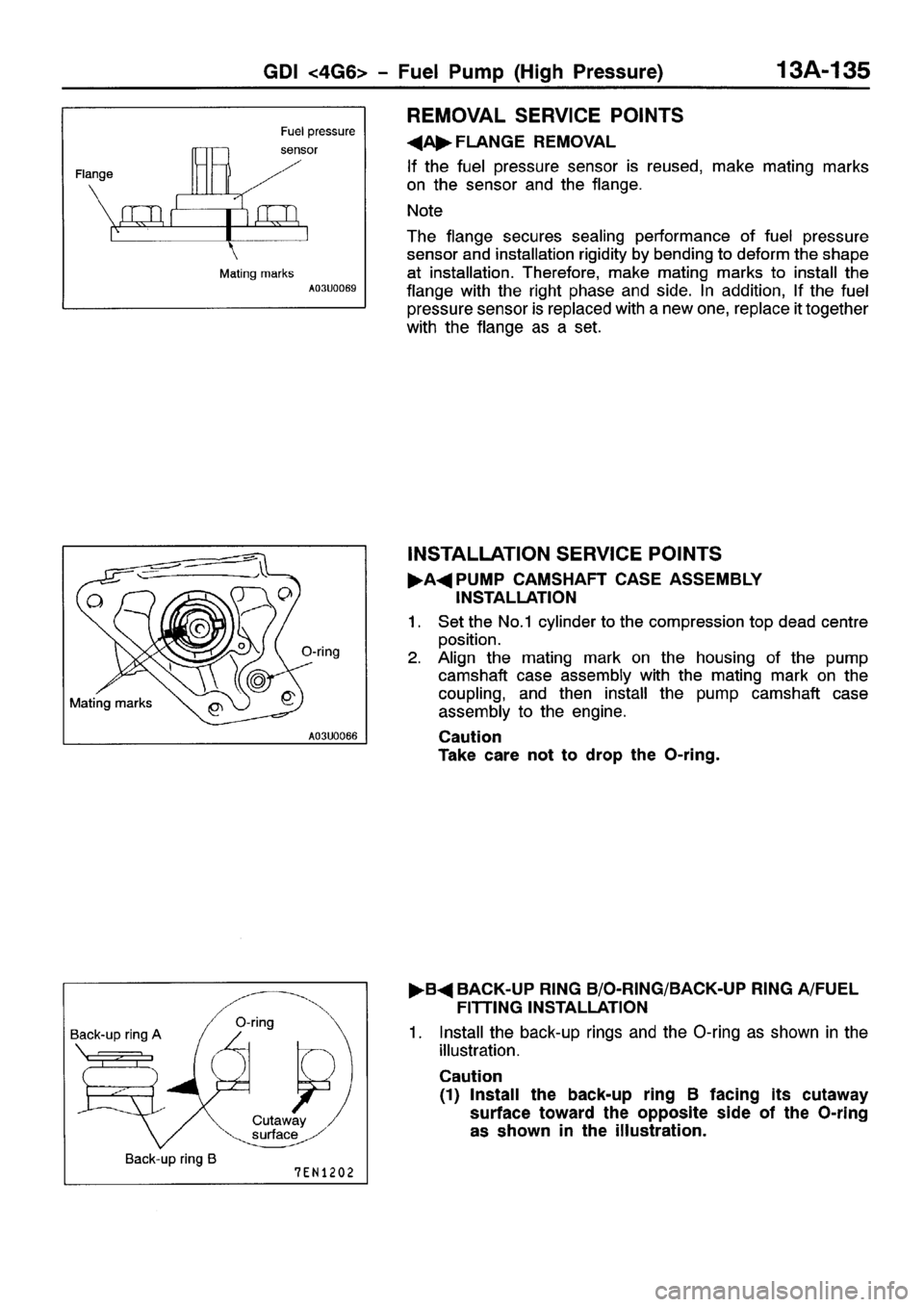 MITSUBISHI SPACE RUNNER 2001  Workshop Manual 