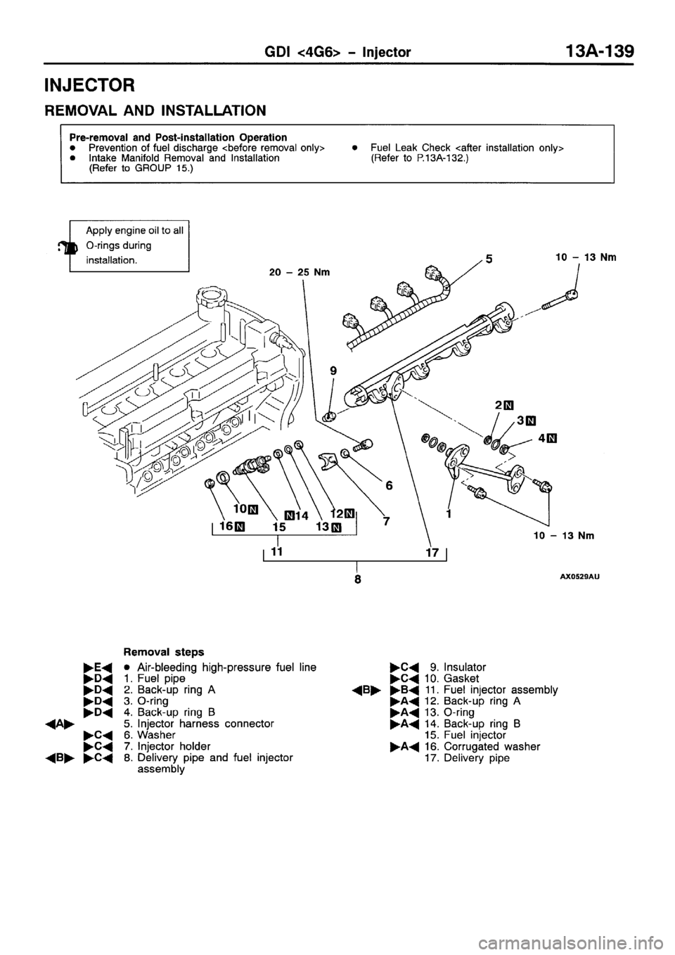 MITSUBISHI SPACE RUNNER 2001  Workshop Manual 