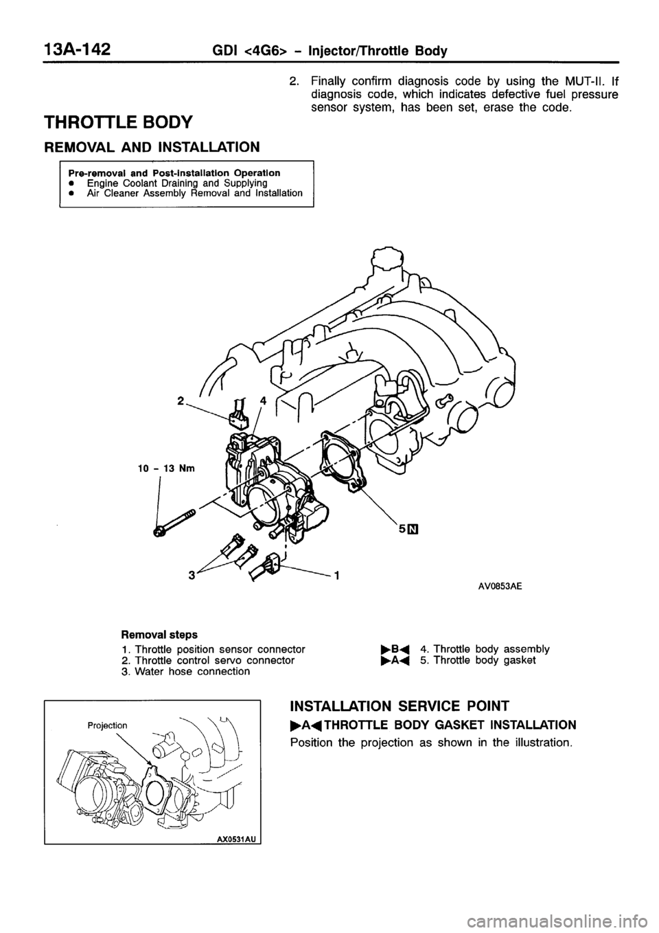 MITSUBISHI SPACE RUNNER 2001  Workshop Manual 
