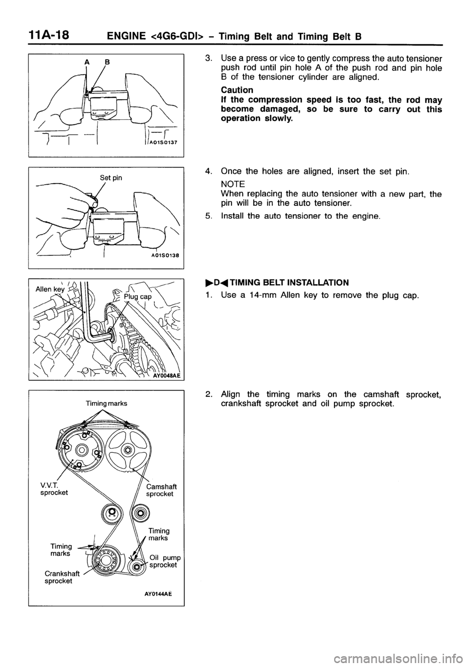 MITSUBISHI SPACE RUNNER 2001  Workshop Manual 