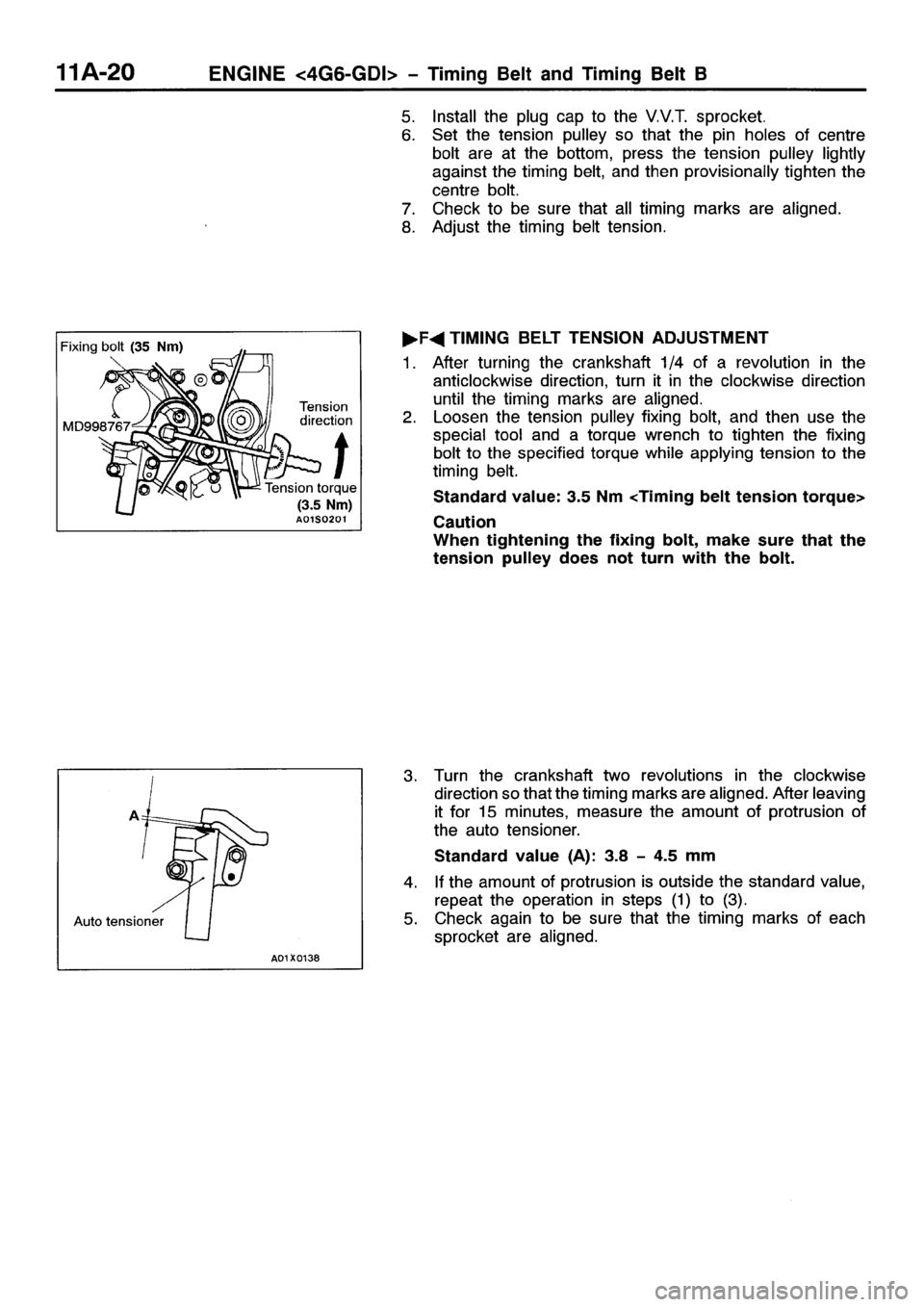 MITSUBISHI SPACE RUNNER 2001  Workshop Manual 