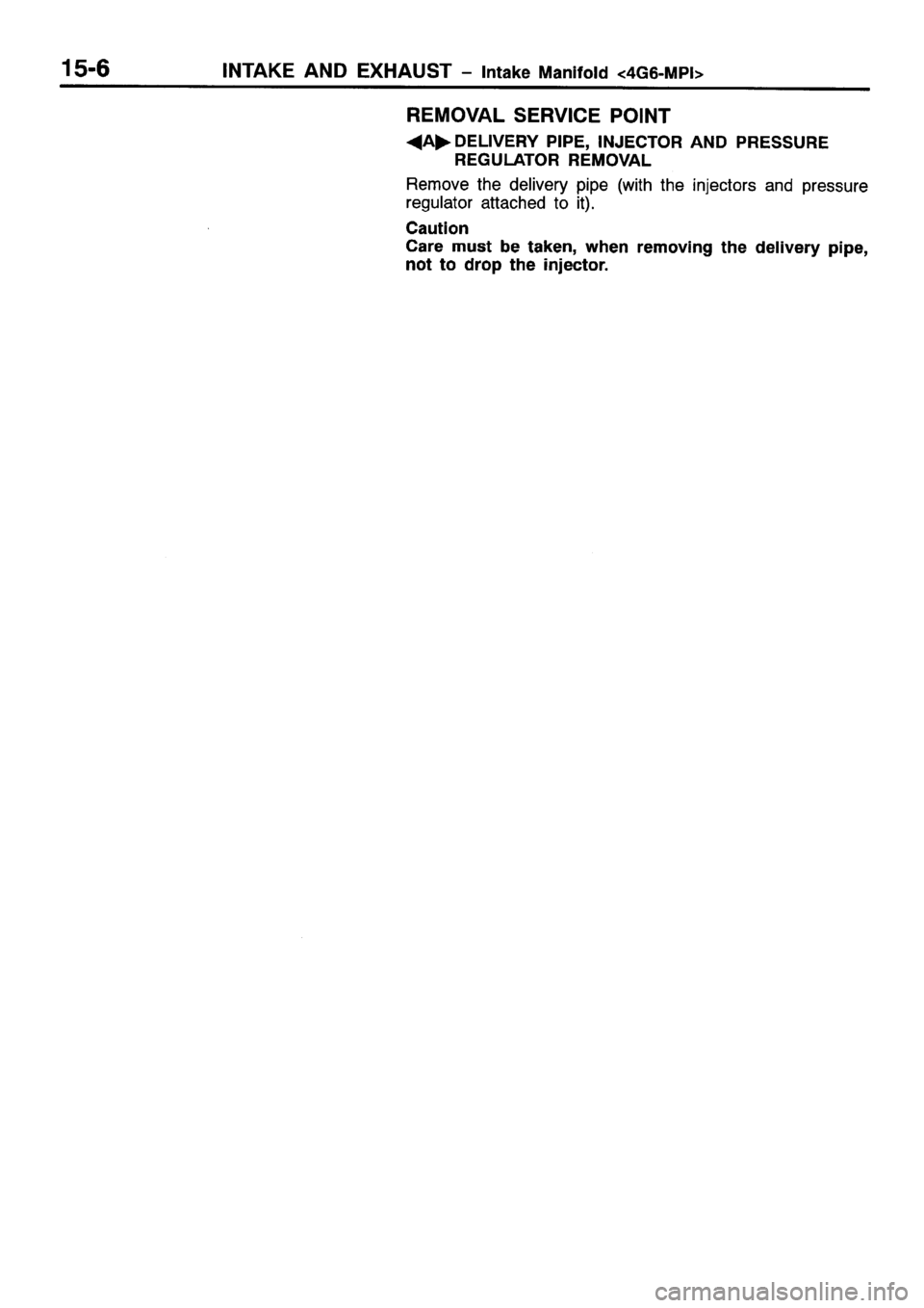 MITSUBISHI SPACE RUNNER 2001  Workshop Manual 