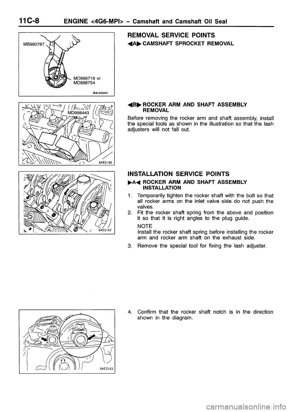 MITSUBISHI SPACE RUNNER 2001  Workshop Manual 