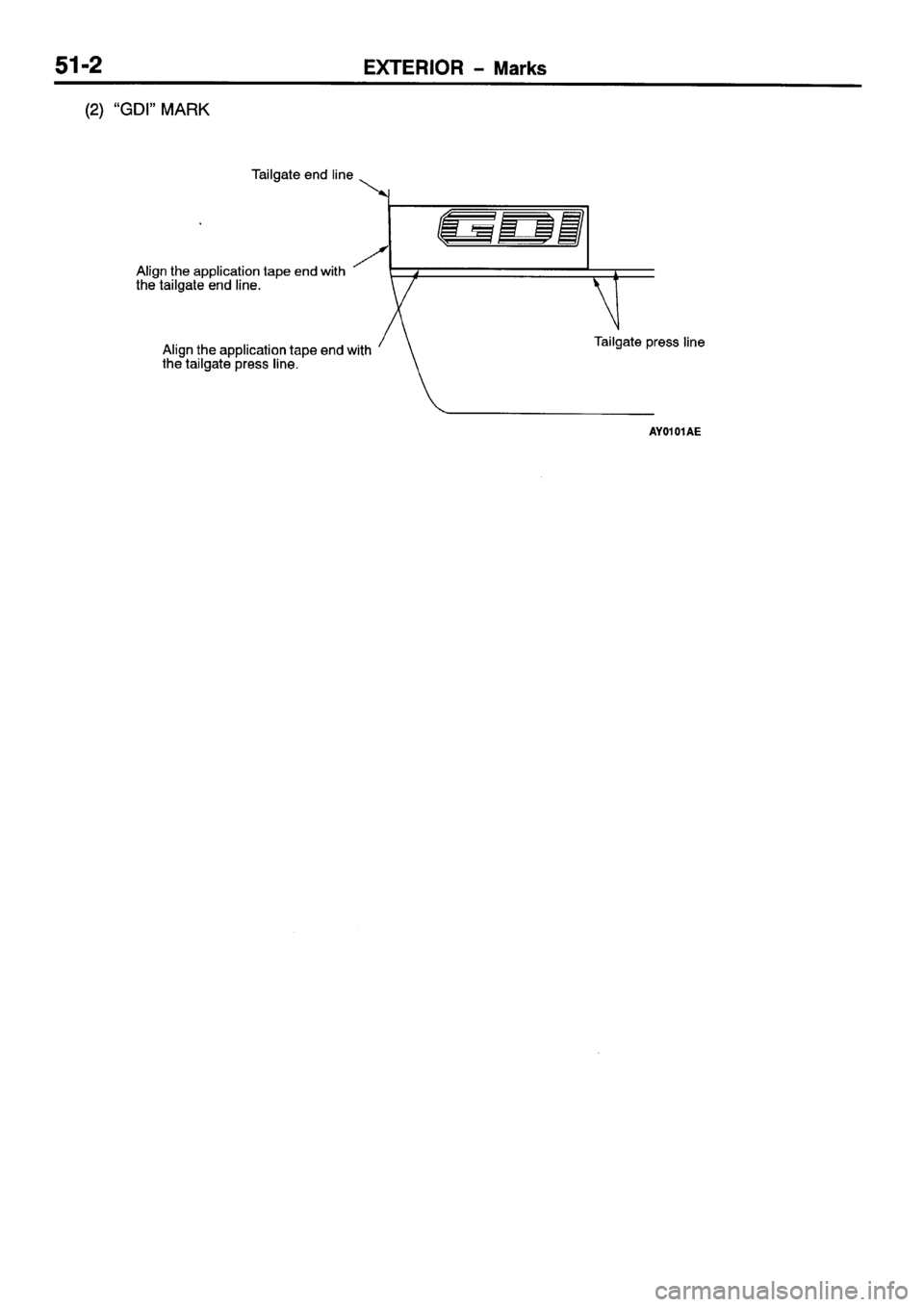 MITSUBISHI SPACE RUNNER 2001  Workshop Manual 