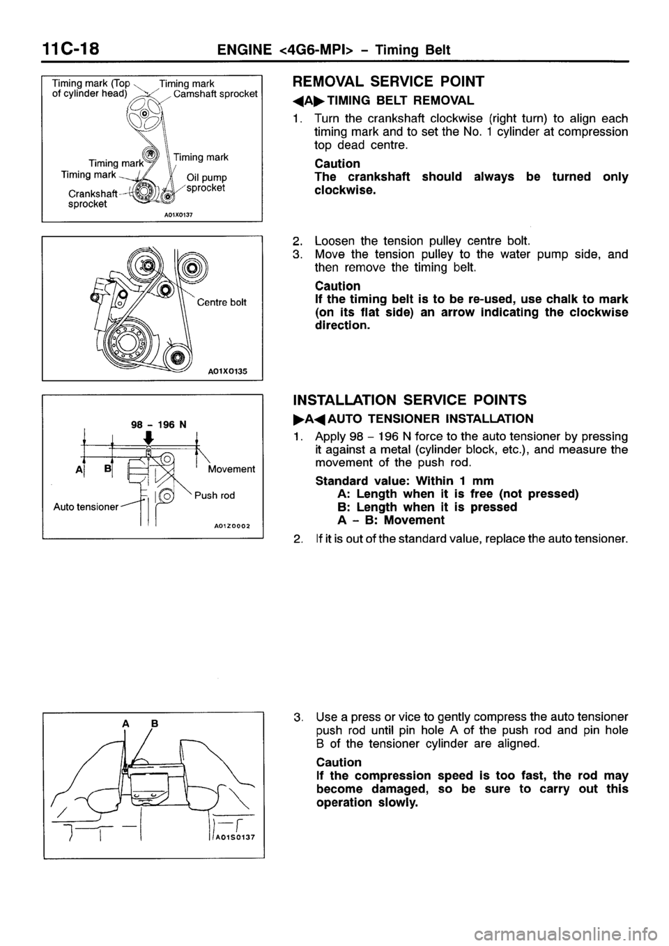 MITSUBISHI SPACE RUNNER 2001  Workshop Manual 