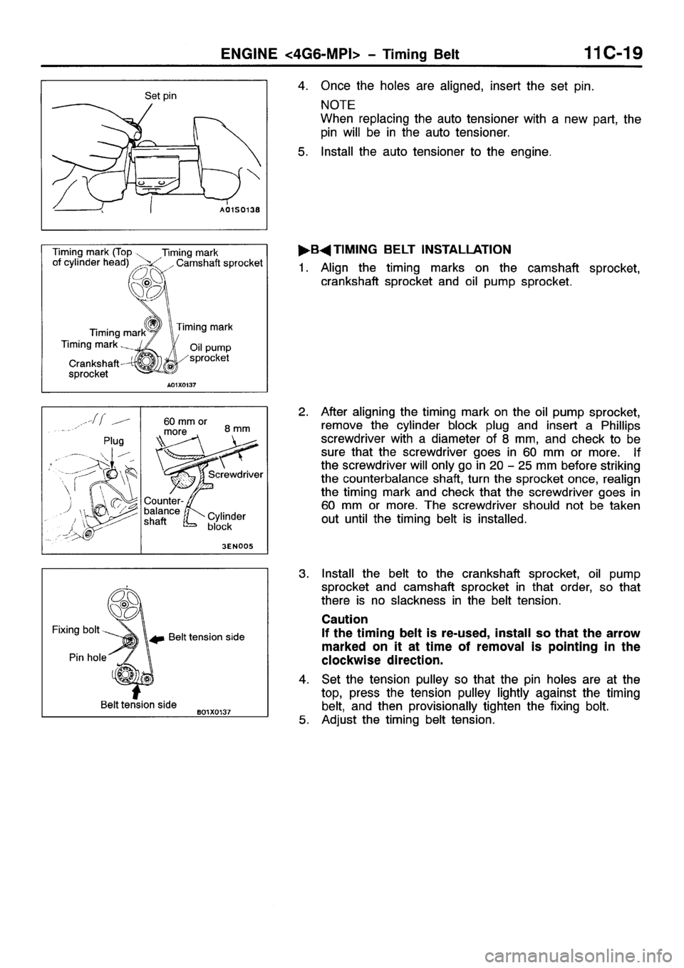 MITSUBISHI SPACE RUNNER 2001  Workshop Manual 