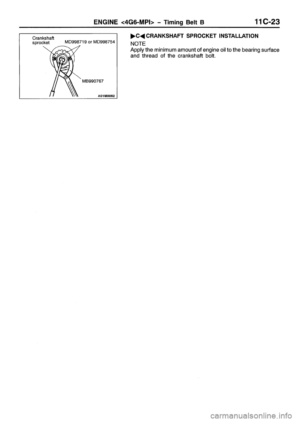 MITSUBISHI SPACE RUNNER 2001  Workshop Manual 