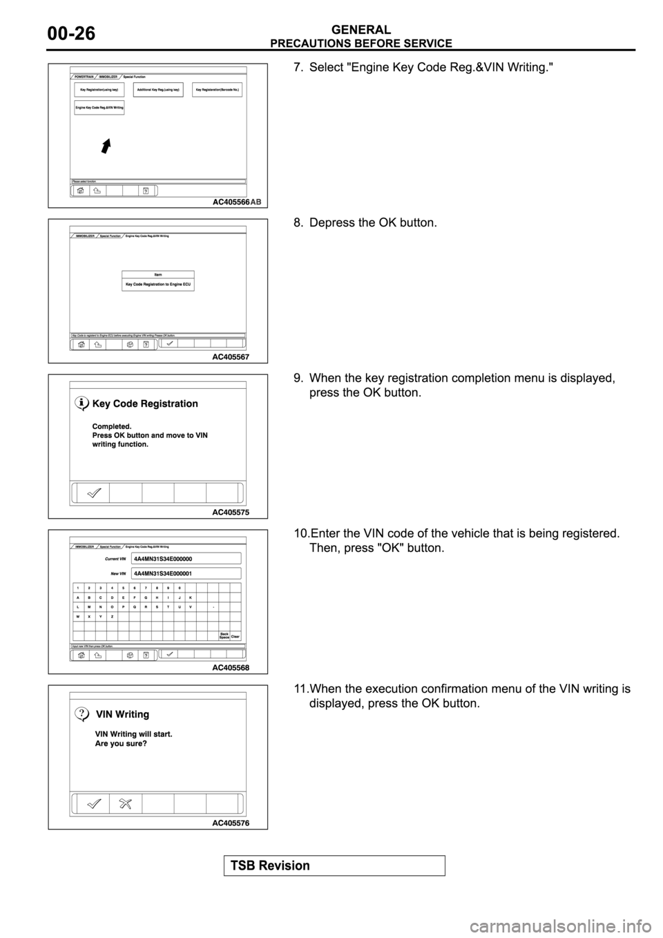 MITSUBISHI SPYDER 2006  Service Repair Manual 