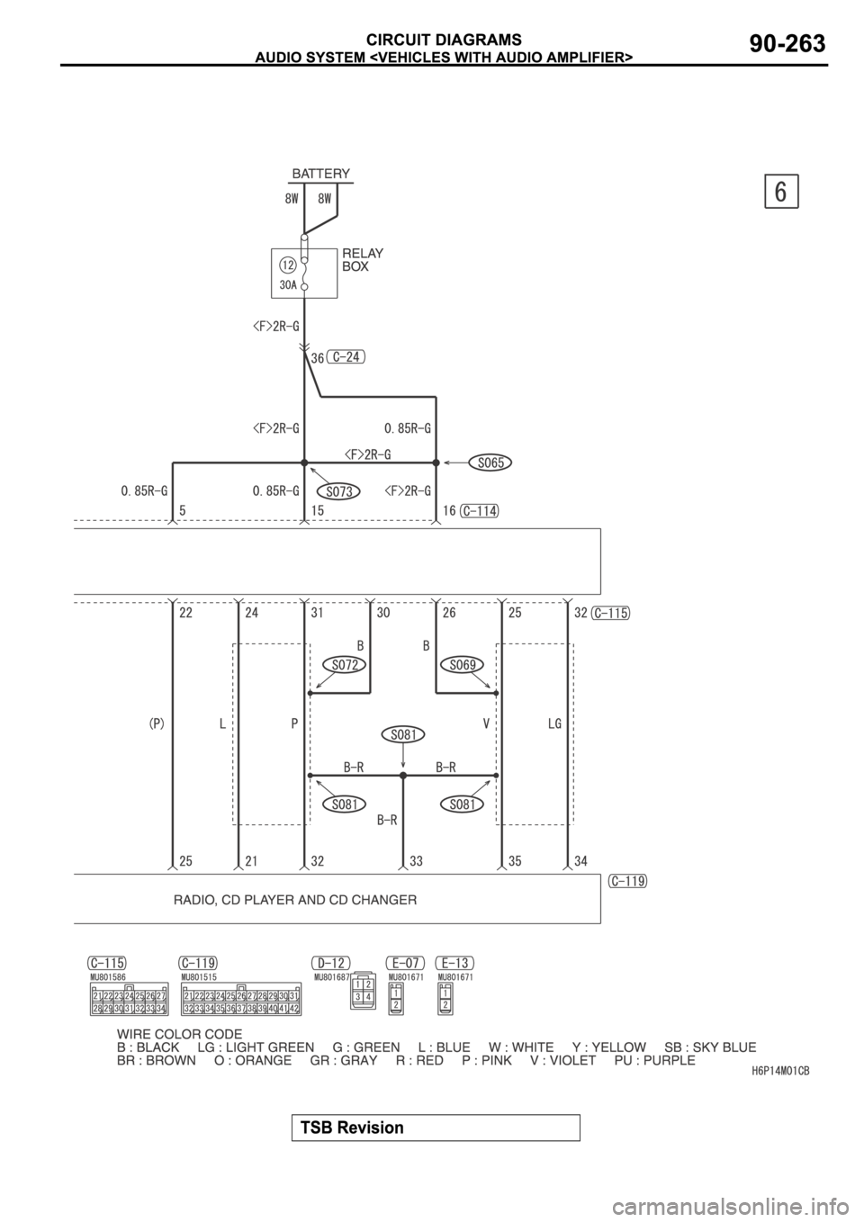 MITSUBISHI SPYDER 2006  Service Repair Manual 