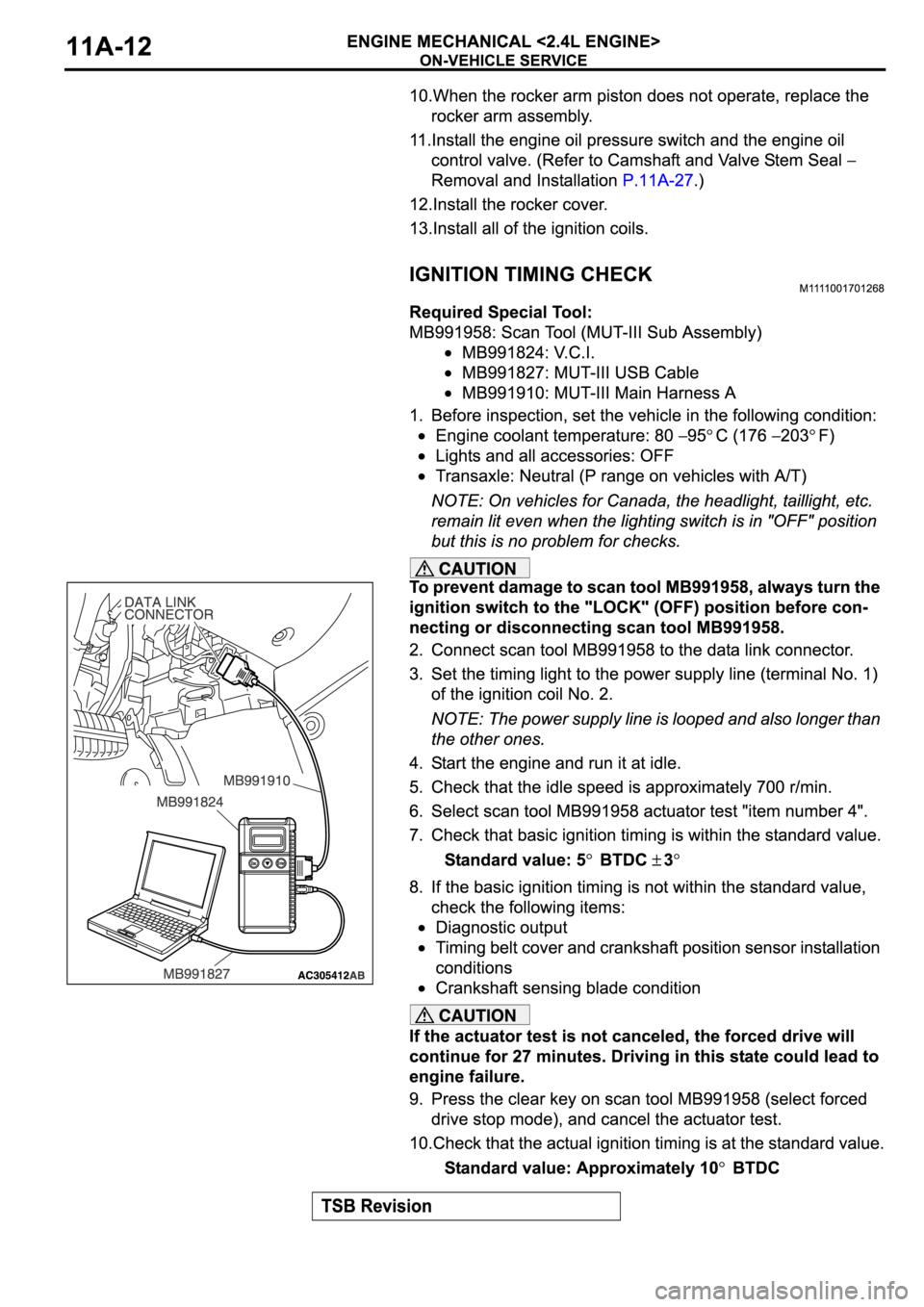 MITSUBISHI SPYDER 2006  Service Repair Manual 