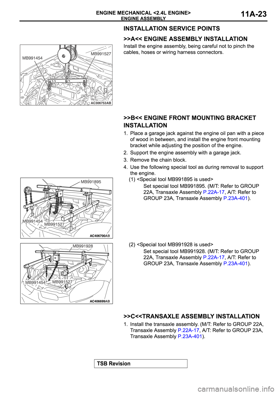 MITSUBISHI SPYDER 2006  Service Repair Manual 