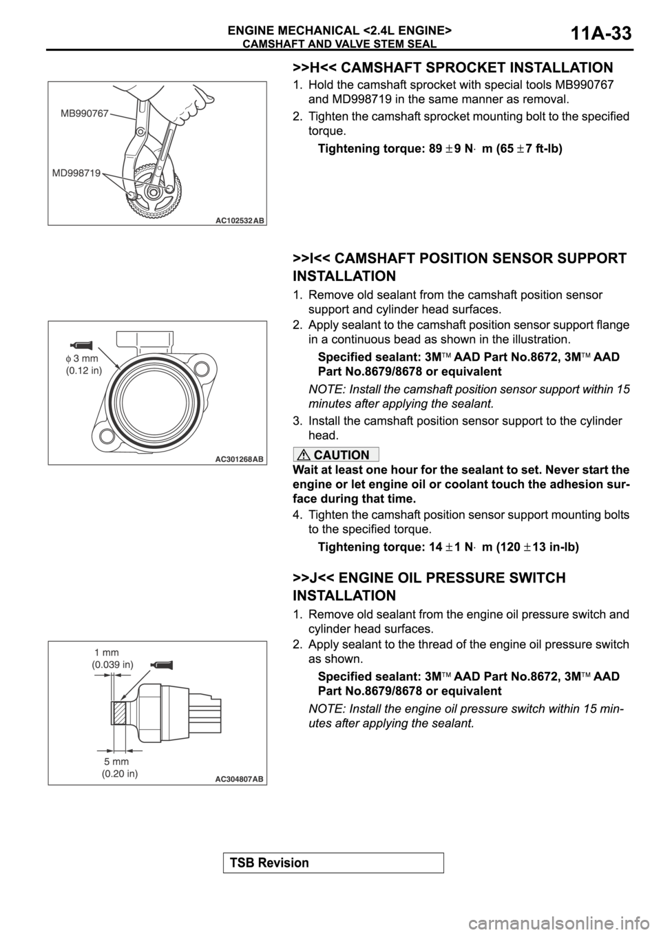 MITSUBISHI SPYDER 2006  Service Repair Manual 