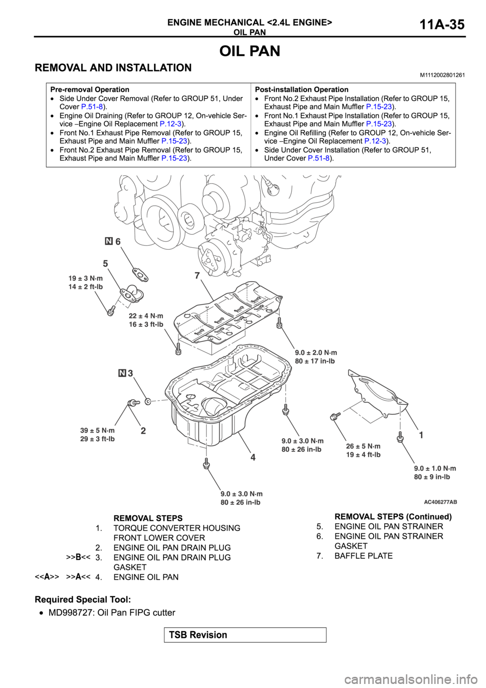 MITSUBISHI SPYDER 2006  Service Repair Manual 