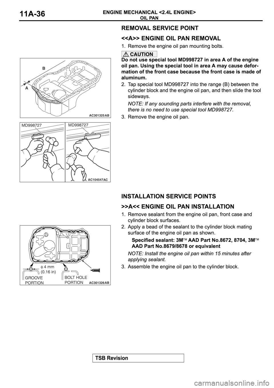 MITSUBISHI SPYDER 2006  Service Repair Manual 