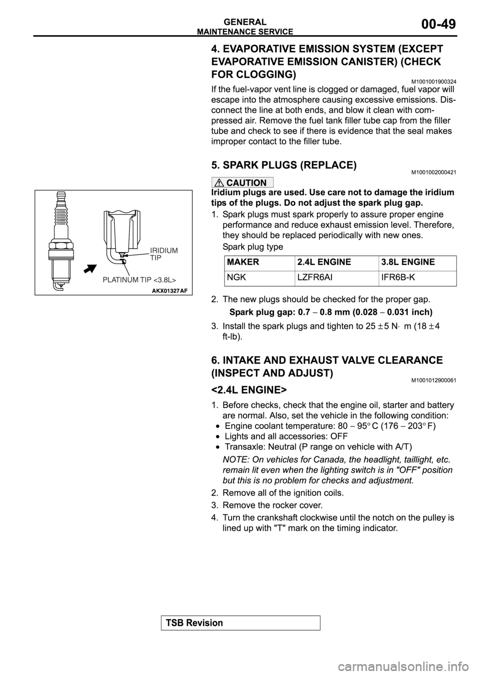 MITSUBISHI SPYDER 2006  Service Repair Manual 