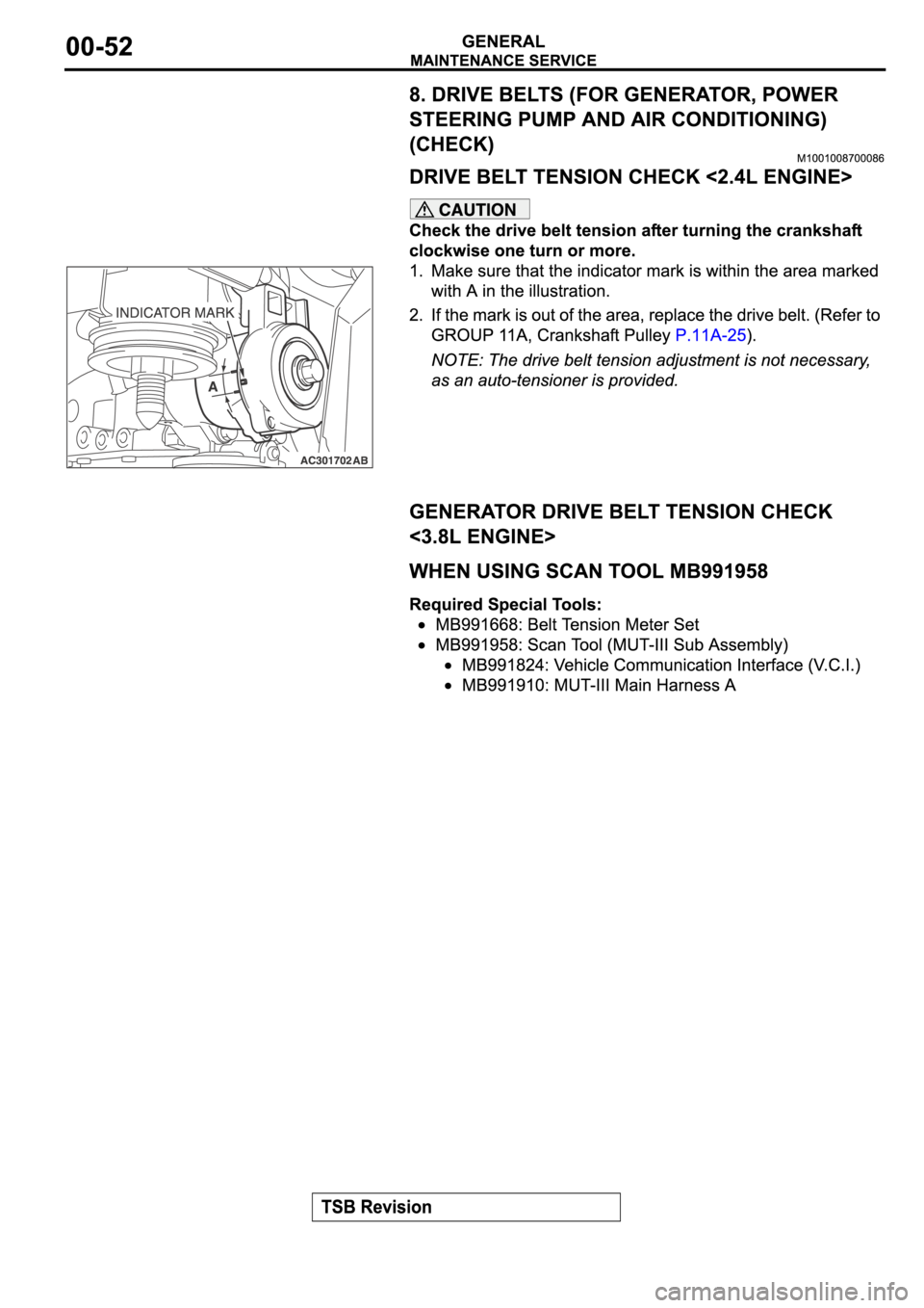 MITSUBISHI SPYDER 2006  Service Repair Manual 