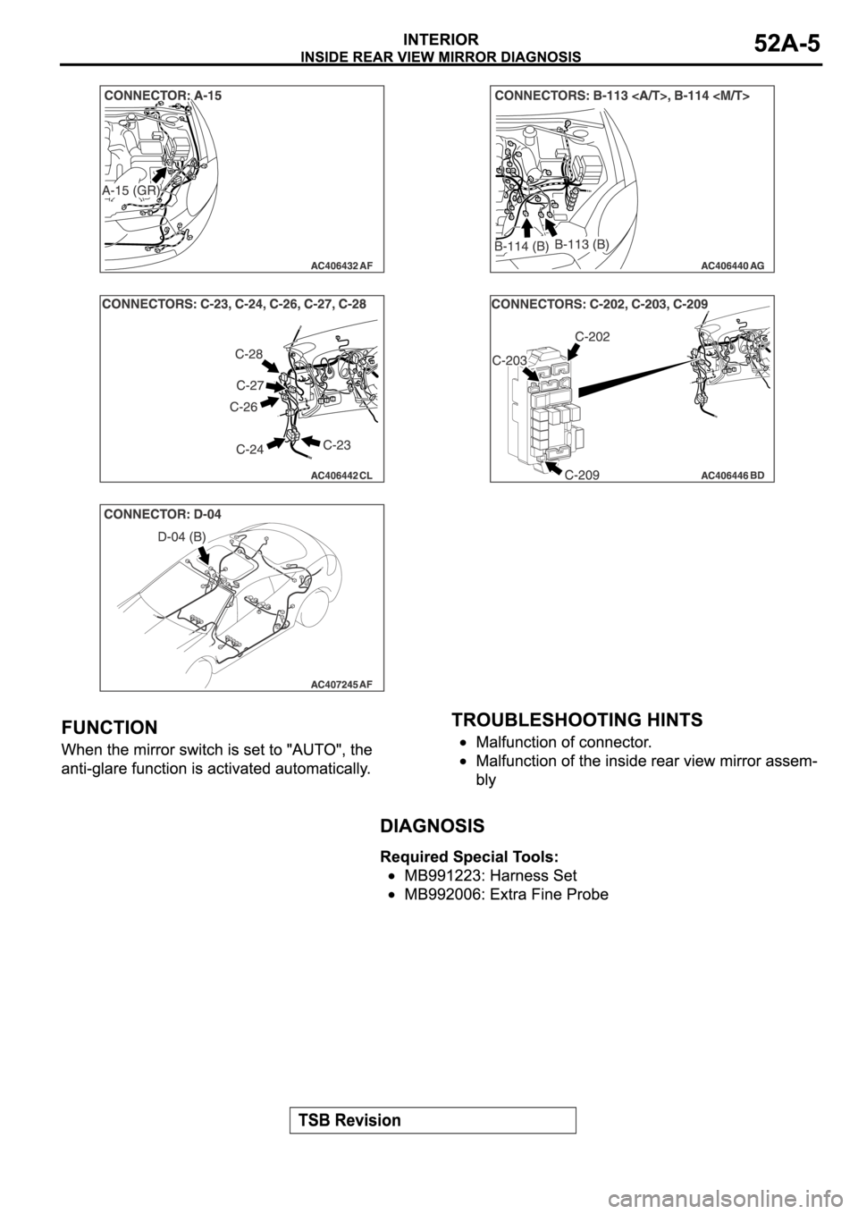 MITSUBISHI SPYDER 2006  Service Repair Manual 