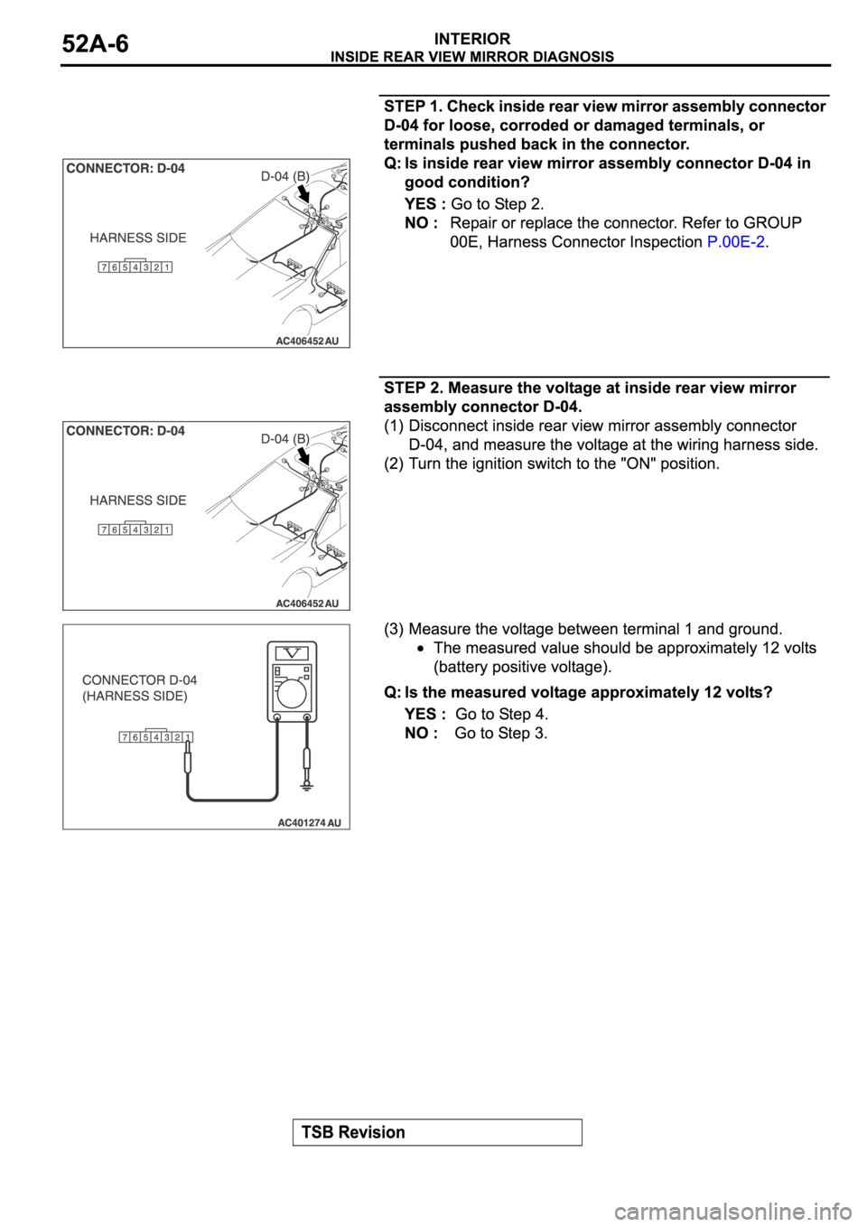 MITSUBISHI SPYDER 2006  Service Repair Manual 